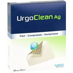 Urgoclean Ag Kompressen 10x12 cm steril