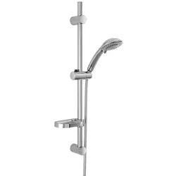 Anpassbare Duschstange mit Gummigriff Handbrause 5 Funktionen `Hidra`
