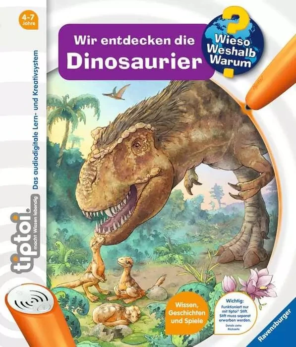 Ravensburger tiptoi Wir entdecken die Dinosaurier