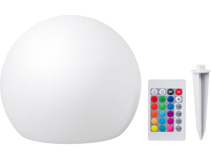 LED Gartenleuchte UBBINK MultiBright Solar Float 20 , weiß (opalweiß), H:18cm Ø:20cm, Leuchten, LED Gartenleuchte, für Garten, Teich oder Pool