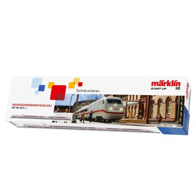 Modelleisenbahn-Set MÄRKLIN "Märklin Start up - Hochgeschwindigkeitszug ICE 2 - 36712", bunt, Modelleisenbahnen, Kinder