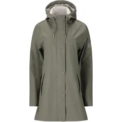 NORTH BEND Vallby PU Allwetterjacke Damen 3056 - agave green 38