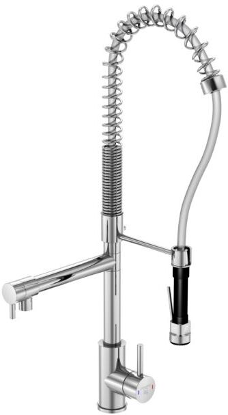 Steinberg Serie 100 Küchenarmatur 1001480 chrom, mit schwenkbaren Auslauf