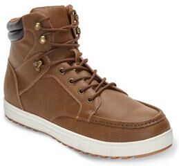 Men's Mock Toe Boot by KingSize in Brown (Size 12 M)