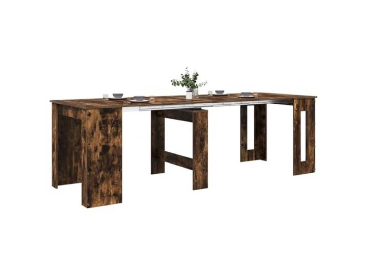 vidaXL Esstisch 240 x 85 x 75 cm Holzwerkstoff Geräucherte Eiche