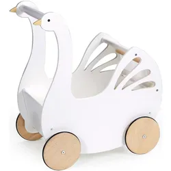 Tender Leaf Toys Puppenwagen Schwan
