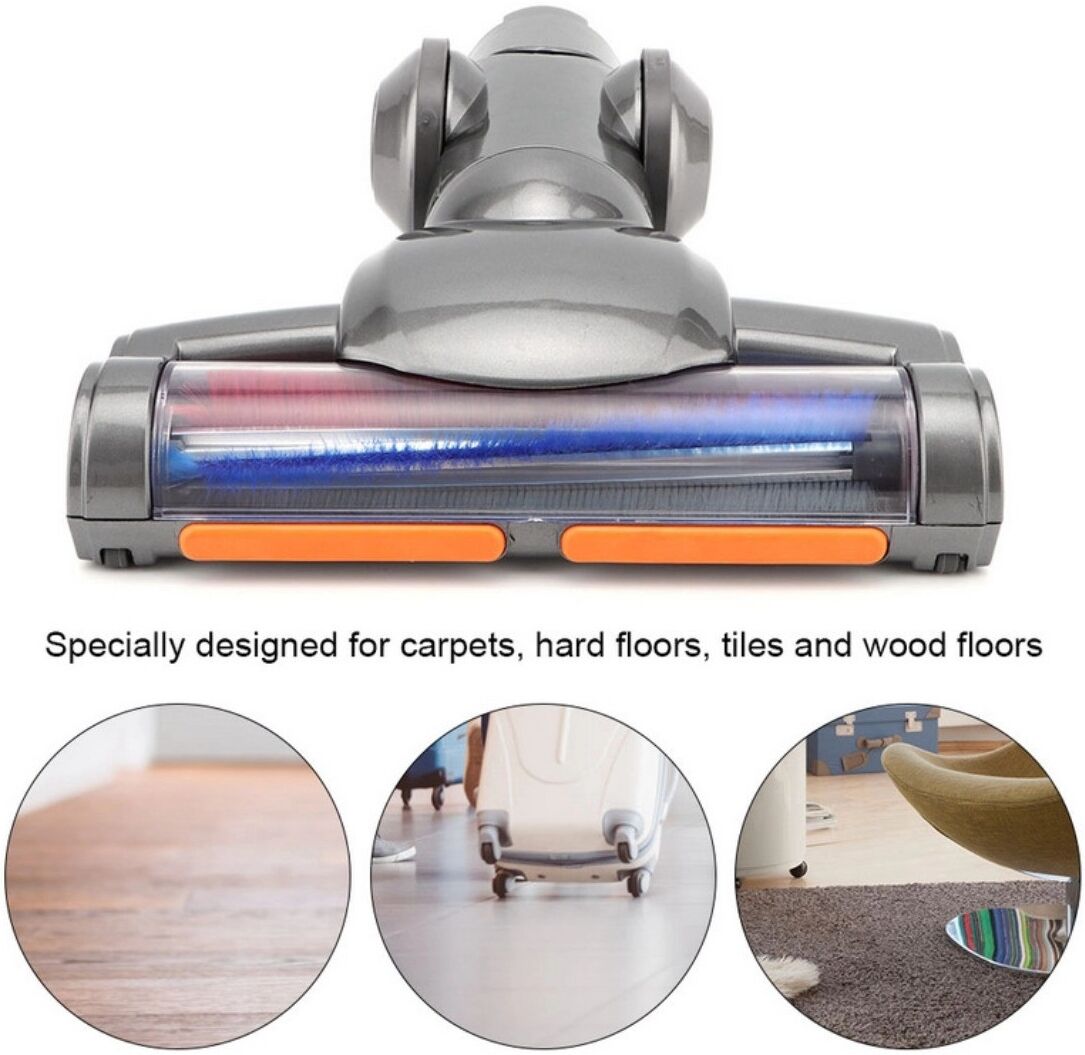 INF Ersatz-Bodenkopf kompatibel mit Dyson V6/DC62 – ABS-Bodenbürste für Teppiche und Fliesen