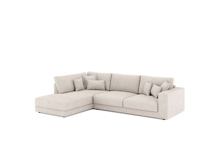 Ecksofa Cord TARJA links beige