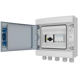 Eaton EP-501983 Photovoltaik DC Stringbox, 1x IN + 1x OUT, PKZ-SOL, SPD Typ 2, direkte Verbindung, IKA-1/8, Innenraumaufstellung