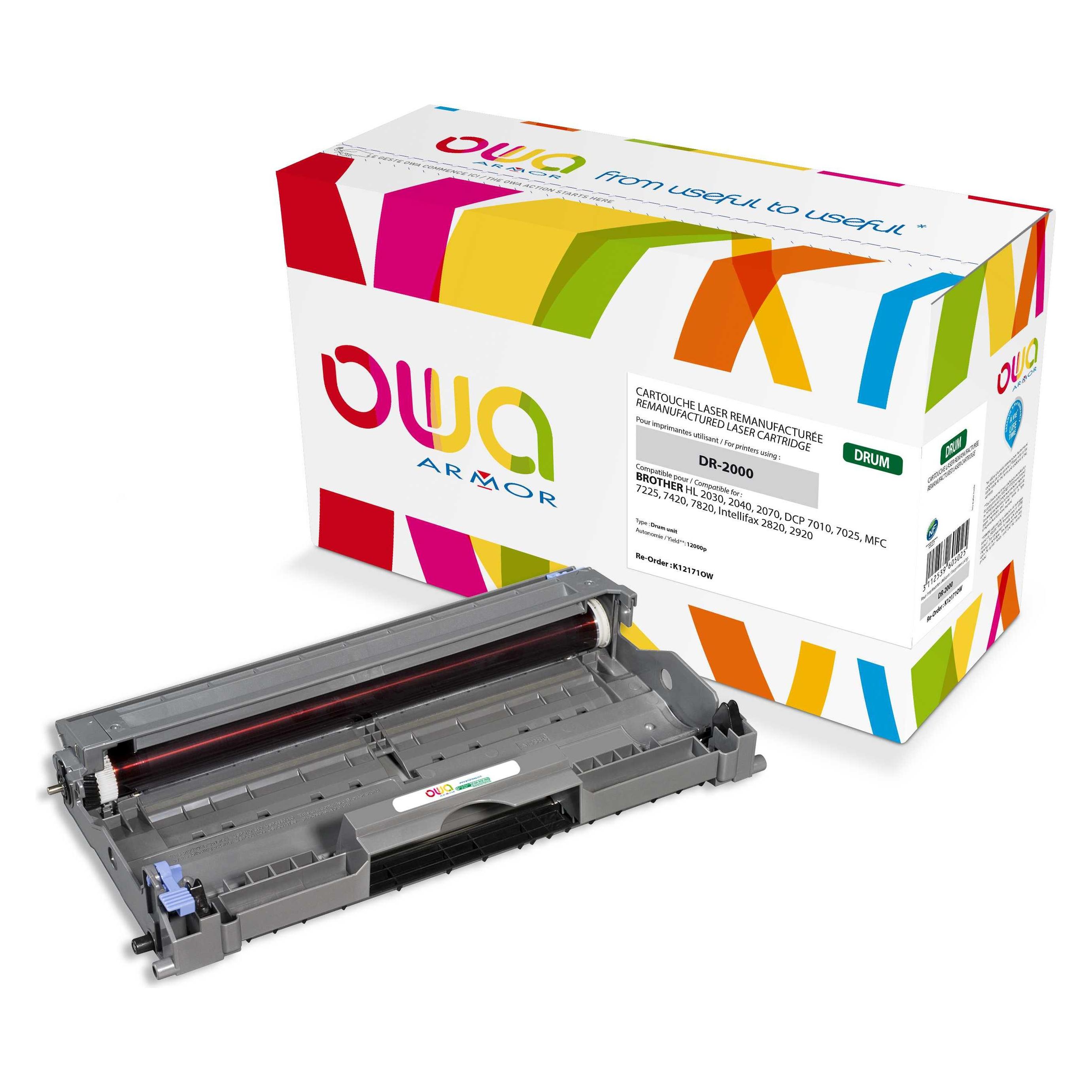 Armor OWA OWA Trommel komp. Brother DR-2000 (12000 S.) (BK) (K12171OW)