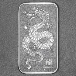 Silberbarren 1oz Perth Mint "Drache"