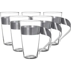 LATTE-MACCHIATO-GLÄSER NewWave transparent 300 ml 6er Set