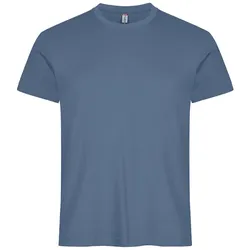 CLIQUE Basic T-Shirt Herren 595 - steel blue M