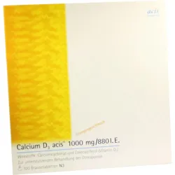Calcium D3 Acis 1000mg/880I.e. 100 ST