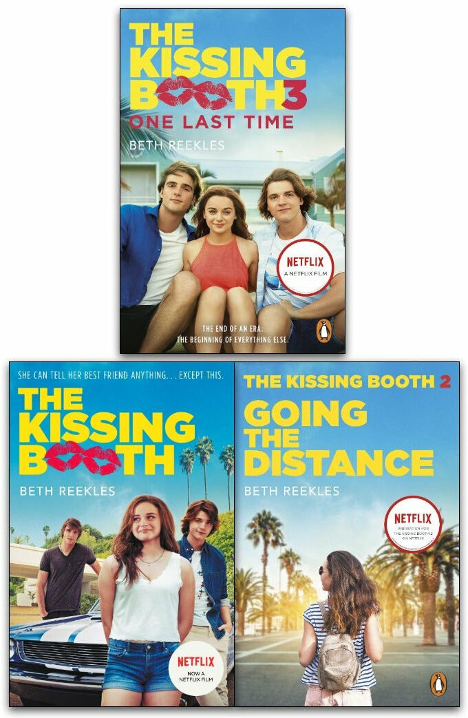 Penguin The Kissing Booth Series Collection 3 Books Set By Beth Reekles - Going the Distance, The Kissing Booth, One Last Time