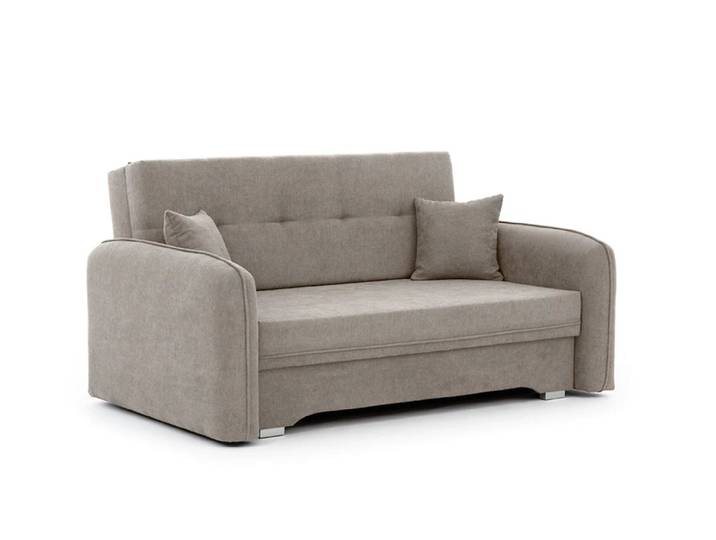 AKTION Ausziehbares 2-Sitzer Sofa LAINE, Beige II. Wahl