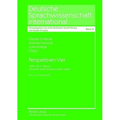 Perspektiven Vier, Gebundene Ausgabe von , Peter Lang GmbH, Internationaler Verlag der Wissenschaften, 978-3-631-61651-2