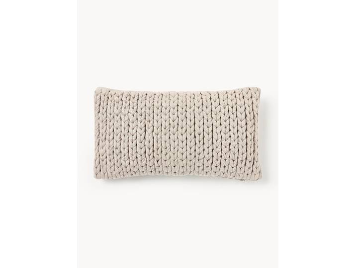 Housse de coussin en tricot Adyna