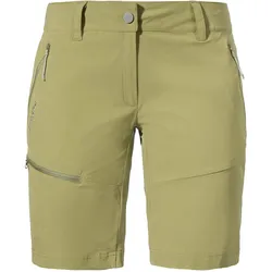 Schöffel, Damen, Outdoorhose, Shorts Toblach2 (XS), Beige, Grün
