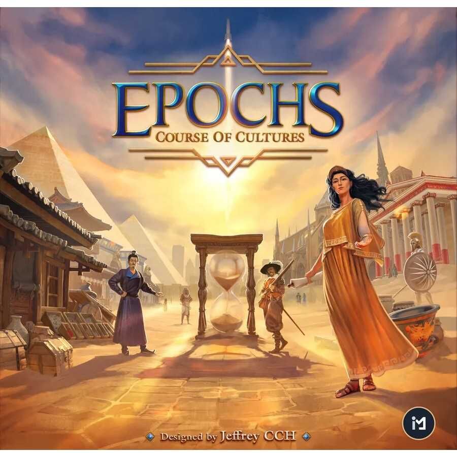 ICE Makes Epochs: Course of Cultures Strategic 4X Board Game for 2-4 Players