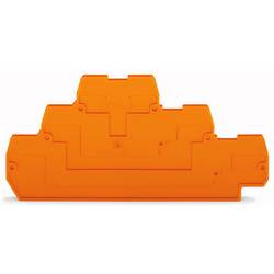 WAGO 870-569 Abschluss- und Trennplatte Orange 50 St.