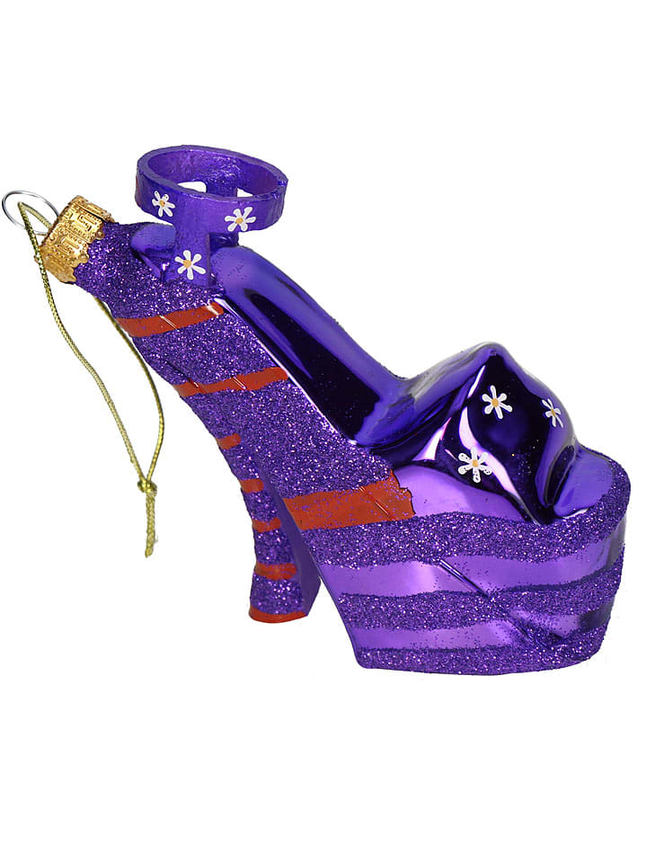 Kersten Baumschmuck "Retro Shoe" in Lila - (B)10 cm - onesize