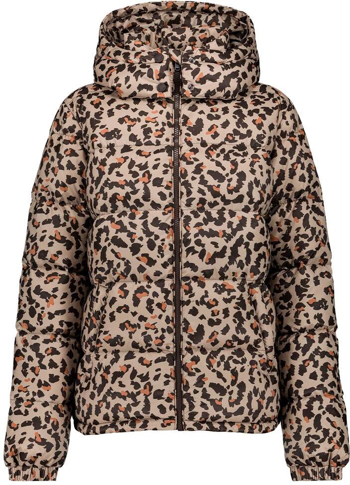 Jott  - Prague Print Beige Leopard - L - Doudoune