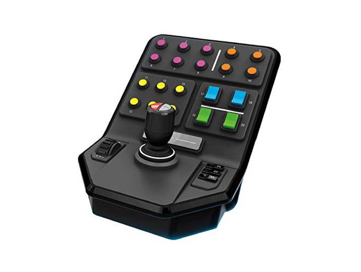 Logitech G Saitek Farm Sim Vehicle Side Panel, Zwart