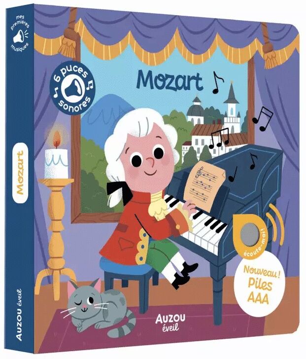 Livre Mes premiers sonores : Mozart - Auzou