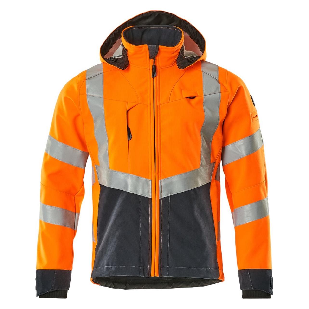 Mascot unisex Warnjacke Blackpool orange Groesse L (L) (10002147240154)