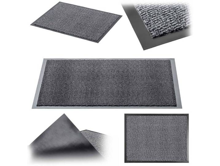 Tapis KADAX Clin Antidérapant 120x240cm Gris