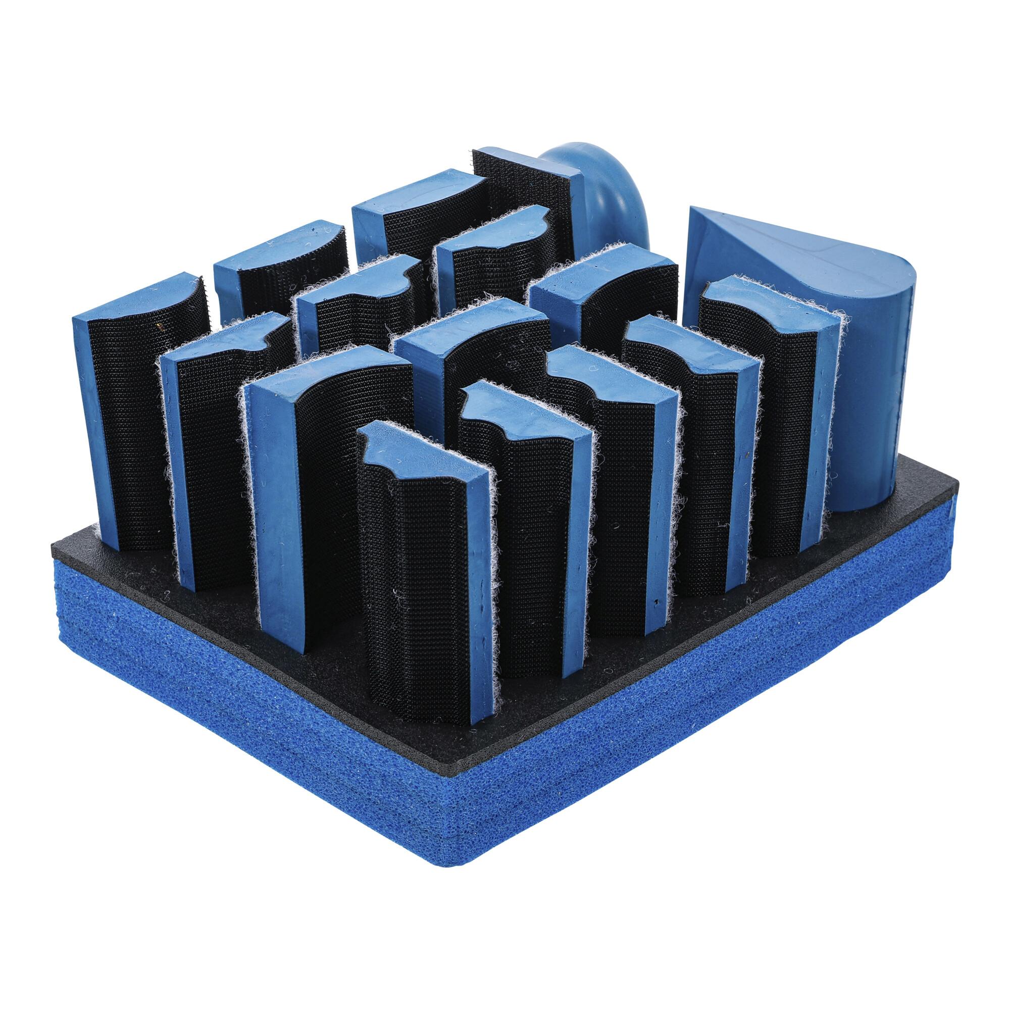 BGS Klett-Schleifblock-Satz, 16-tlg. ; BGS technic (74365)