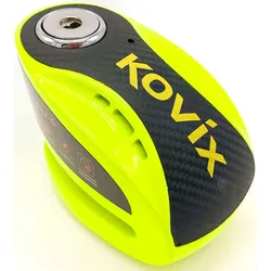 Kovix KNX6, Alarm-Bremsscheibenschloss - Silber/Schwarz