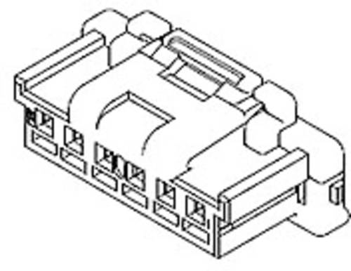 Molex Buchsengehäuse-Kabel 5051510701