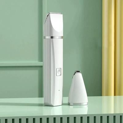 Uplift Essentials 4 in 1 Professional Pet Grooming Kit Multi Functional Cordless Shaver & Trimmer 2 In 1 White