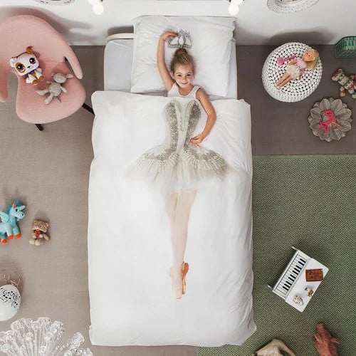 Snurk Ballerina Dekbedovertrek voor volwassenen