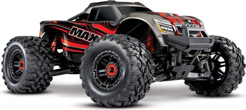 Traxxas Maxx 1:8 4WD TQi kant-en-klaar model rood