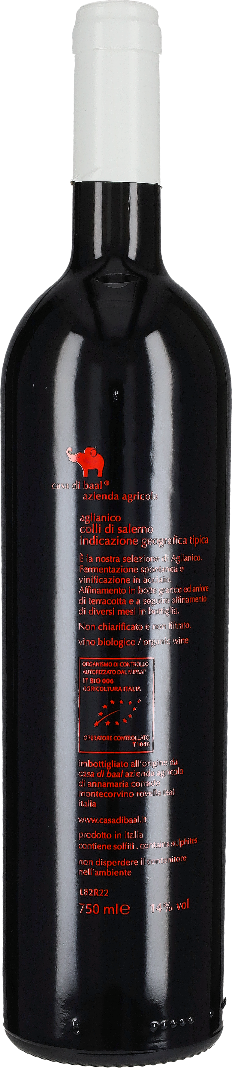 Aglianico Casa di Baal 2021