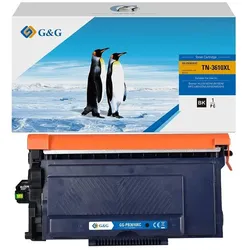 G&G Kompatibel mit Brother 3610XL Original-Toner TN3610XL (25.000 Seiten)