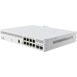 MikroTik Cloud Router CSS610-8P-2S+IN (10 Ports), Netzwerk Switch, Weiss