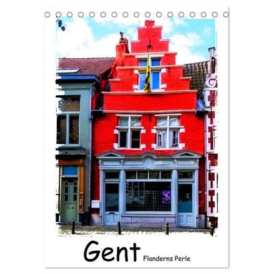 Gent Flanderns Perle (Tischkalender 2026 DIN A5 hoch), CALVENDO Monatskalender