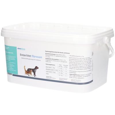 Enterivet Fibrosan Ergänzungsfuttermittel für Hunde und Katzen 1000 g Pulver