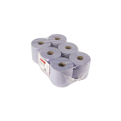 Jantex GD833 Centrefeed Roll, Blauw (Pack van 6)