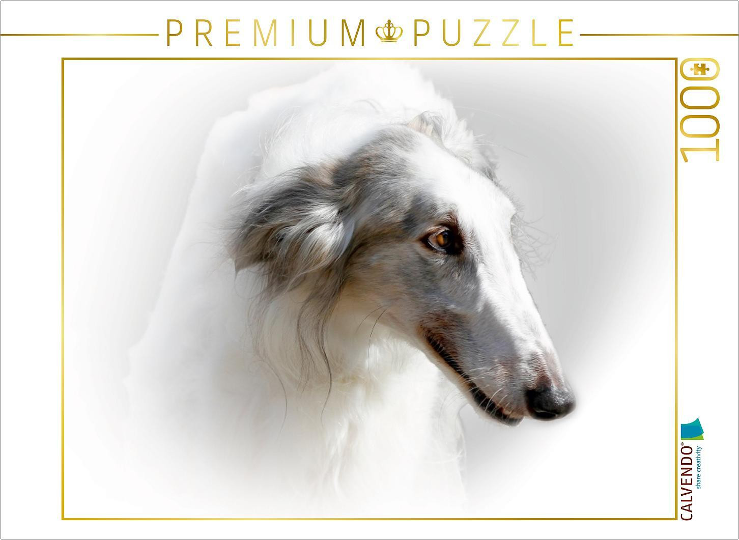 Calvendo Puzzel Barsoi Russische windhond, 1000 stukjes, 64 x 48 cm