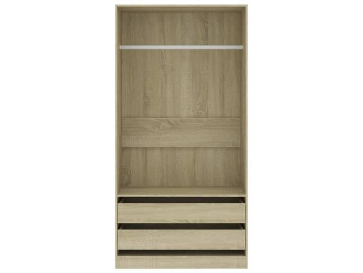 Lisa-Boutique Garde-robe Chêne sonoma 100x50x200 cm Aggloméré 84399
