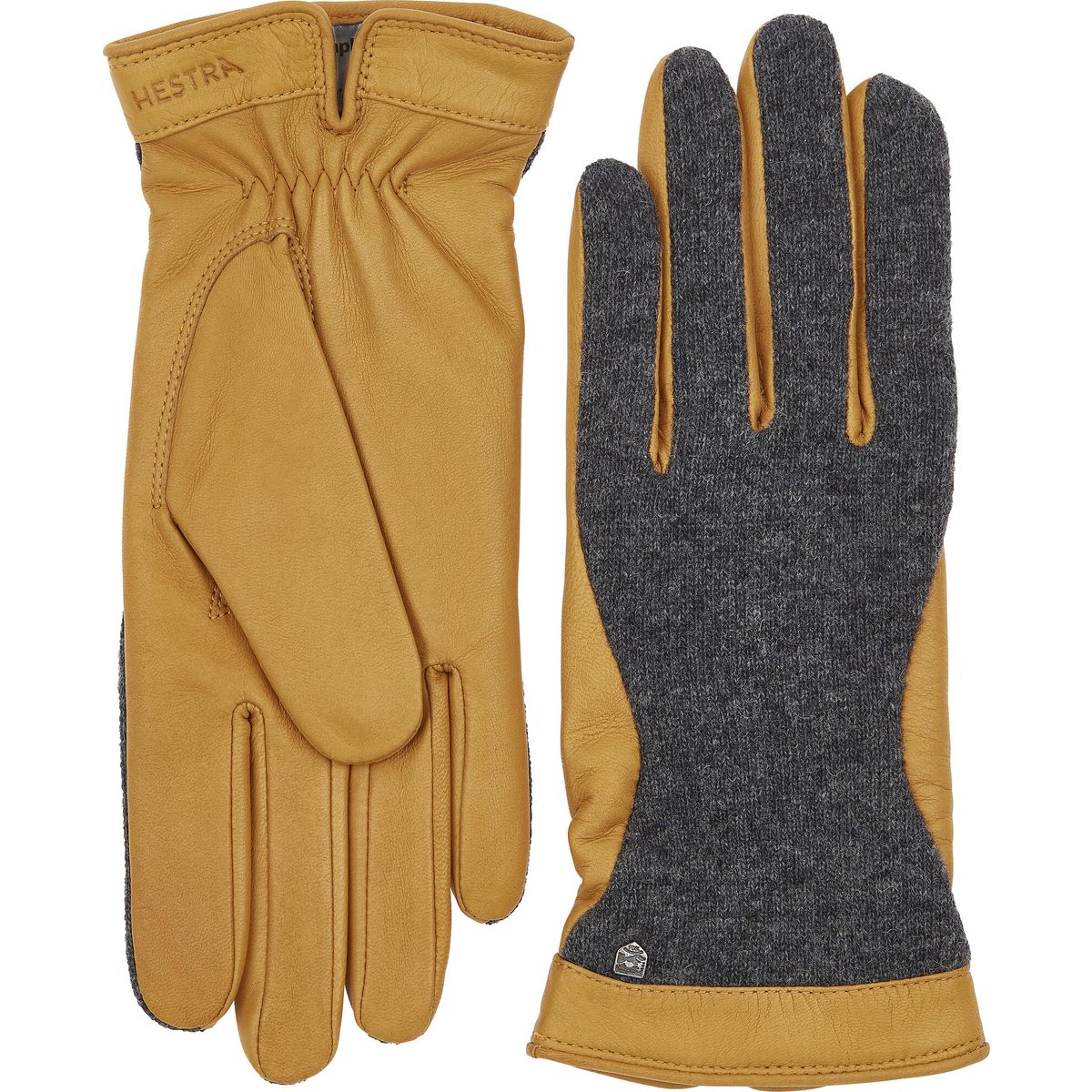 Hestra Saga charcoal/camel (390680) 7 13450-390680-7