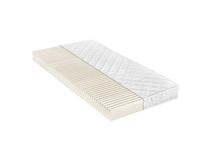 XORA Komfort-Wendematratze H2/H3 KOMFORT 15 (OO), Weiß, Kaltschaum