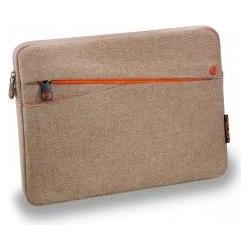 Pedea Fashion Tablet Tasche Samsung Galaxy Tab S6 Lite / A9+ / S9 / A8 beige/orange (Galaxy Tab S6 Lite, Samsung Galaxy Tab A8, Samsung Galaxy Tab S9) (NBB64060022S)