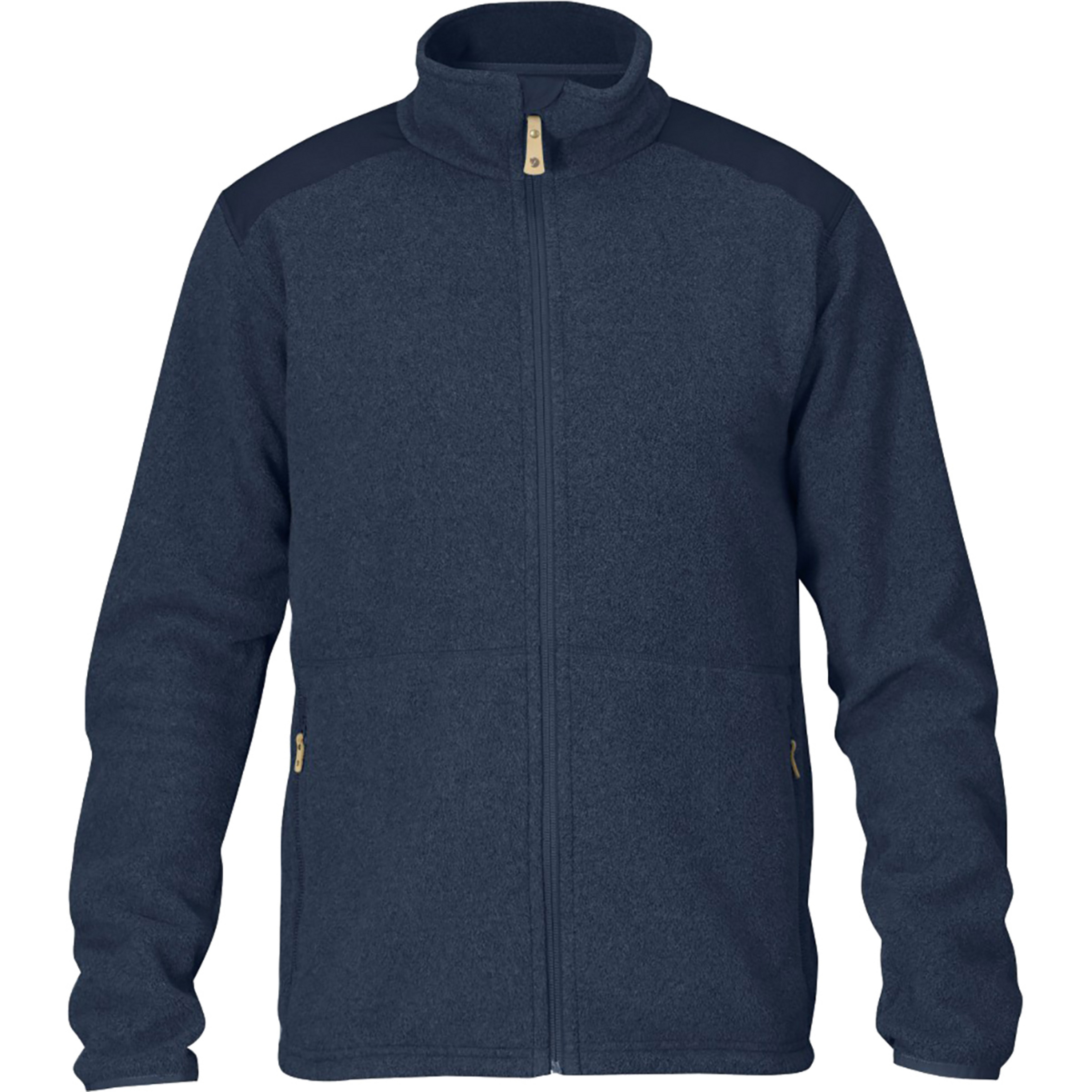 Fjällräven Sten Fleece Herren Fleecejacke blau Größe M Camping Widerstandsfähig Wasserabweisend