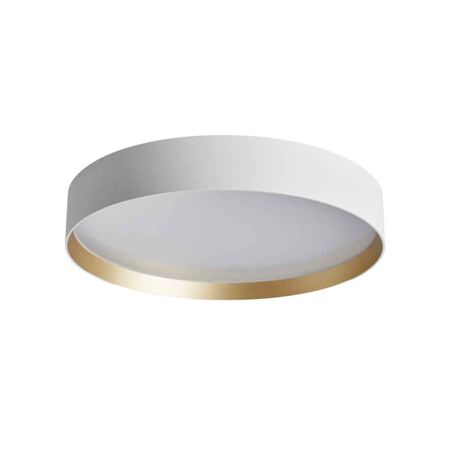 LOOM Design LED Deckenleuchte LUCIA Weiß/Gold 45cm 805-013 5712802224458